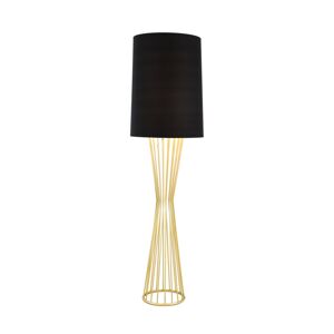 Avonni Stojací lampa HLM-9073-1BSA ve zlaté a černé barvě