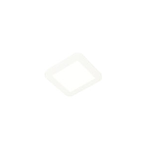 Strop bílý 17 cm včetně LED 3-stupňové stmívatelné IP44 - Steve