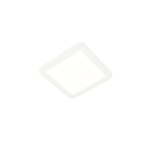Stropní svítidlo bílé 22,5 cm včetně LED 3-stupňové stmívatelné IP44 - Steve