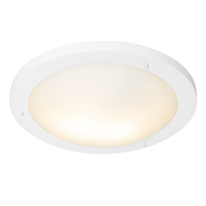 Moderní stropní svítidlo bílé 41 cm IP44 - Yuma