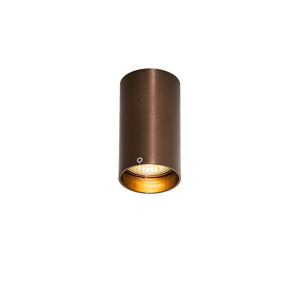 Moderní bodové svítidlo tmavě bronzová 5,5 cm - Tuba