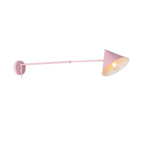 Design wandlamp roze verstelbaar - Triangolo