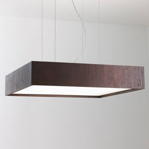 B.lux LED závěsné světlo Quadrat S 60 x 60, wenge