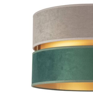Euluna Stolní lampa Golden Duo šedá/zelená/zlatá 50 cm