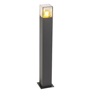 Moderní stojící venkovní lampa 70 cm antracit IP44 - Dánsko