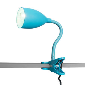 Clip-on lampa Young flex blue