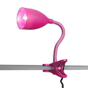 Clip-on lampa Young flex pink