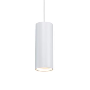 Designová závěsná lampa bílá - Tubo