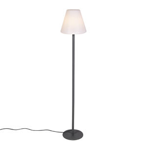 Moderní venkovní stojací lampa tmavě šedá - Virginie