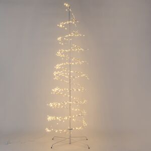Vánoční osvětlení spirálový strom Twinkel LED teplá bílá 2,4 metru