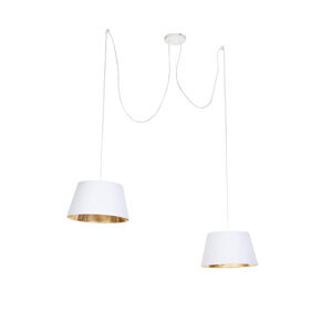 Moderní závěsná lampa bílá - Lofty