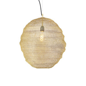 Orientální závěsná lampa zlatá - Nidum Gran