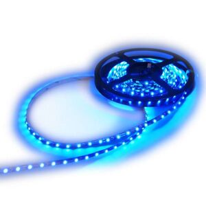 LED pásek Flex modrý modrý 5 metrů kompletní